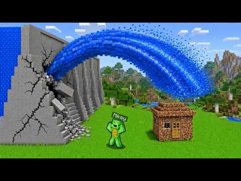 巨大洪水から生き残る対決【まいくら・マインクラフト】