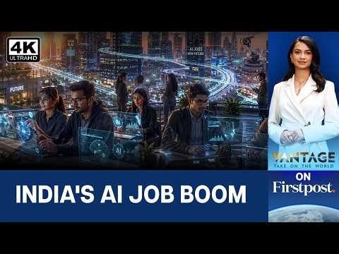 India Sees 60% Rise in AI Jobs; Bengaluru, Hyderabad, Vijayawada Top Charts | Vantage on Firstpost
