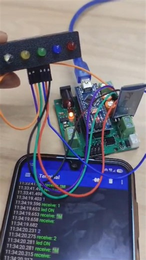 Smart Light Control Using HC-05 Bluetooth | Arduino Nano 🔥 #arduinoproject