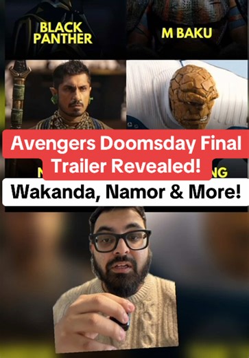 Avengers Doomsday Final Trailer Revealed!
