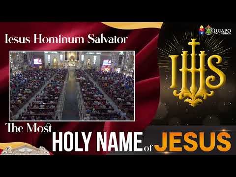 QuiapoChurch 7AM LIVE MASS • 03 JAN 2026 • Christmas Weekday MEMORIAL OF THE MOST HOLY NAME OF JESUS