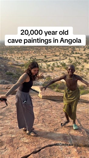 “Why do you travel to Africa” Because the African continent is one of the most untouched places in the world for natural history and tourism There are 20,000 years of history here it’s incredible So lucky to be here in Angola! #angola #africatravel #angolan #femaletraveler #tiktoktravelcontest