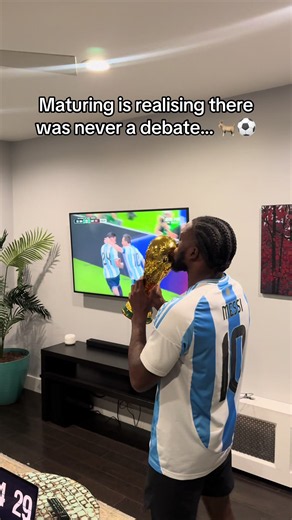 There was never a debate… 🐐⚽️ #football #soocer #footballtiktok #messi #sportsontiktok