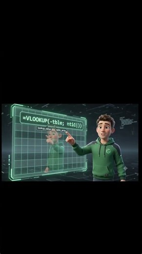 VLOOKUP in Excel Explain in 10 seconds