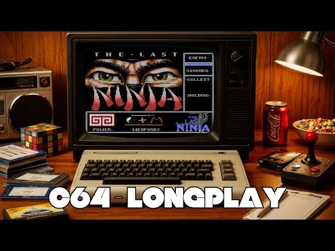 Is This the Best Commodore 64 Game Ever? The Last Ninja (1987) Longplay