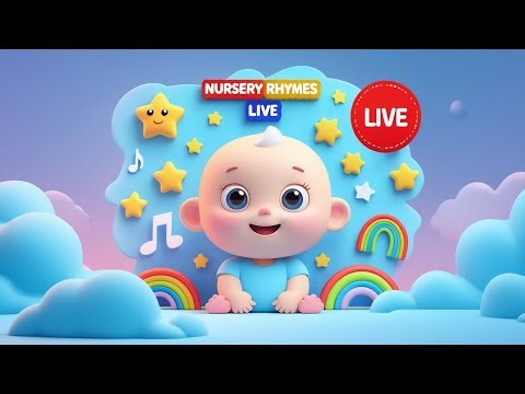 🔴 LIVE Kids Songs | ABC, 123 Counting & Nursery Rhymes for Babies & Toddlers