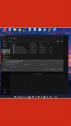How to Save a Microsoft Word Document to Your Desktop (Easy Tutorial)