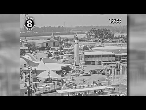 News 8 exclusive film of Disneyland on opening day 1955