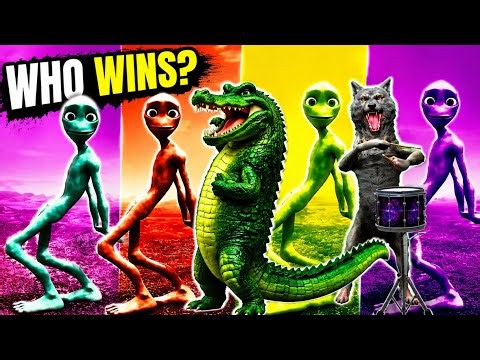 Alien Dance Challenge 👽🕺 | Funny AI Animation #shorts