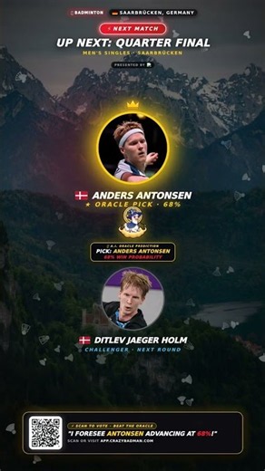 Anders ANTONSEN vs Ade Resky DWICAHYO 🏸 R16 Thriller! Who Moves On?! | HYLO Open 2026 Badminton