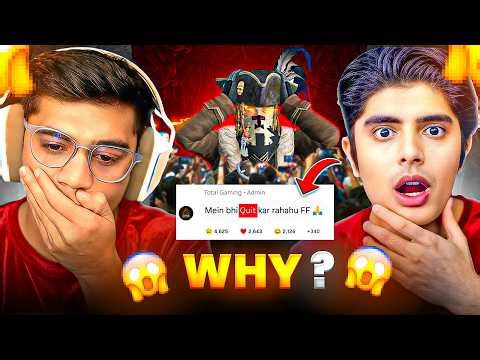 First Raistar🙊Now Ajjubhai Leaving Free Fire💔Real !?