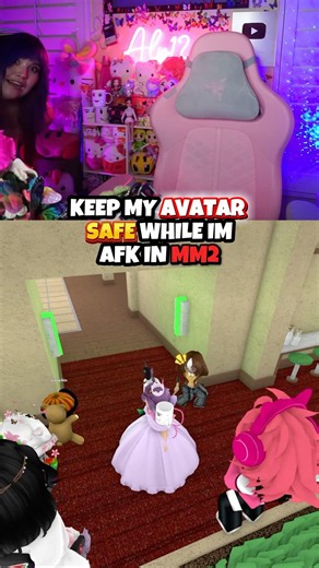 KEEP MY AVATAR SAFE WHILE IN AFK IN MM2...