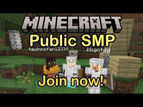 Minecraft Public Smp Live | 24/7 Public Server | Java + Pe | #minecraftlive