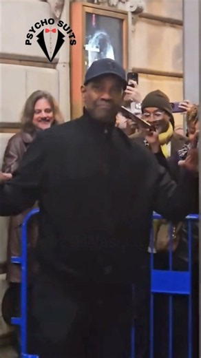 Denzel Washington Feeding Dog Steps Out Humble Living Legend Amazing Moment 💪💕 #denzelwashington