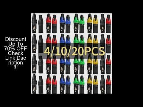 4/10/20pcs 3-Pin XLR Male to Female Adapter Connector for Microphone Audio Amplifier Plug Converter