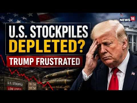 US Missile Stockpiles Running Dry? Trump Frustrated as Iran War Drains Pentagon Arsenal | LIVE