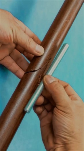 Satisfying Wood Repair Hack: Fix Broken Wood Like Magic!