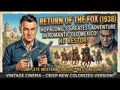 Return of the Fox / In Old Mexico (1938) - Hopalong Cassidy Western | Restored HD - FULL MOVIE