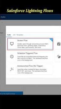 Salesforce Screen Flow Tutorial | Build Your First Flow