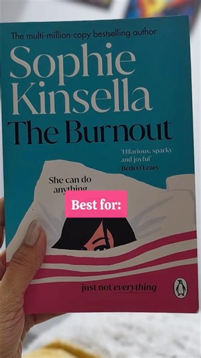 A Best Book for Beginners, feel-good, easy-to-read romance novel by Sophie Kinsella #books #booktube