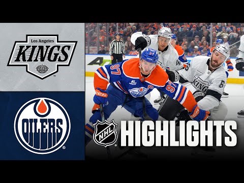 Kings vs. Oilers | NHL Highlights | January 10, 2026