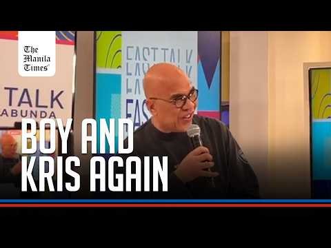Boy Abunda and Kris Aquino reunite