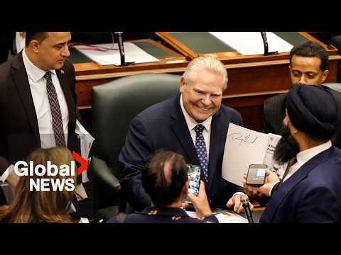 Ontario's Ford government runs deeper deficit, punts budget balance amid pessimistic outlook