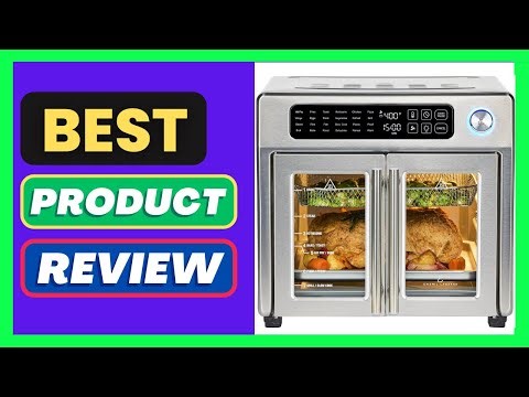 Emeril Lagasse Extra Large French Door Air Fryer Toaster Oven Combo, 24