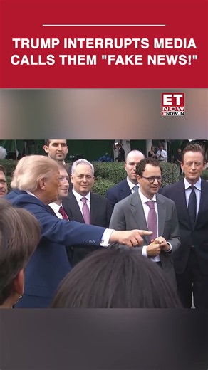 Trump Interrupts Media, Calls CNN “Fake News… The Worst!” #shorts #trending #trump #viral #ai
