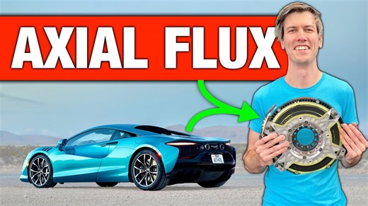 These tiny motors make big power! Why supercars choose axial flux