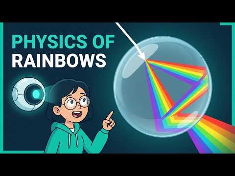 🌈 Rainbows Explained: The Mind-Blowing Physics of Light & Color!