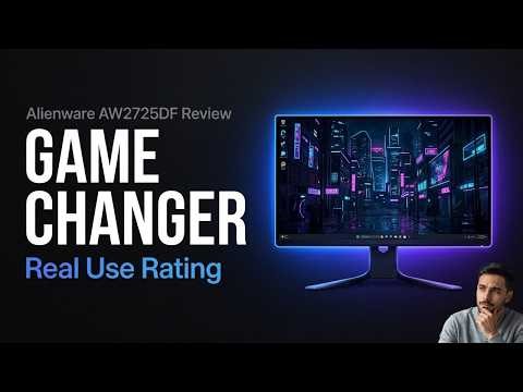 Alienware AW2725DF Review – Game Changer for Competitive Gaming? | Real Use Rating