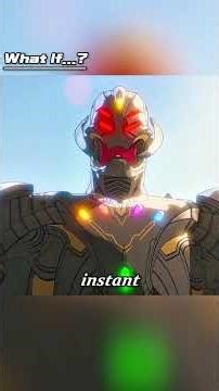 Ultron wielding the six Infinity Stones is powerful enough to destroy the entire universe. #marvel