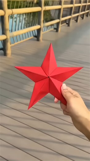 How to make a shooting Ninja Star 💫 ,Diy Star Origami 🤗#paper #shorts