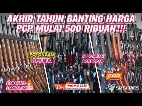 POT MULAI 500 RIBUAN‼️FULL PROMO AKHIR TAHUN SENAPAN ANGIN TERBAIK 2025 PCP BOCAP BANTING HARGA‼️