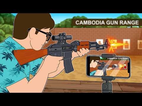 Why do tourists like this AK-47/M16 so much