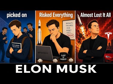 Every Stage of Elon Musk