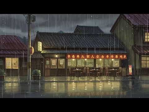 Japanese Hot Spring Autumn Mist Lofi Chillhop | Peaceful Ambience for Sleep