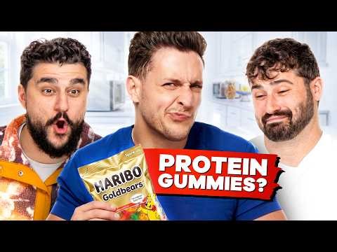 Trying The WILDEST Protein Snacks ft. Basement Yard
