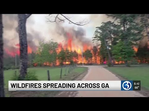 First Alert Weather Extra: Wildfires spreading across Georgia