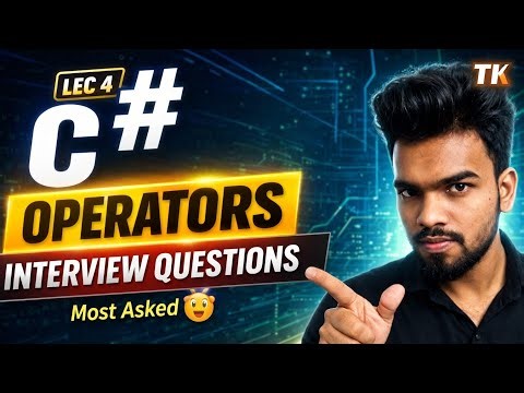 👉 C# Operators Explained 🤯 part 2 | Crack Interviews with These Questions 💯 | lecture 4