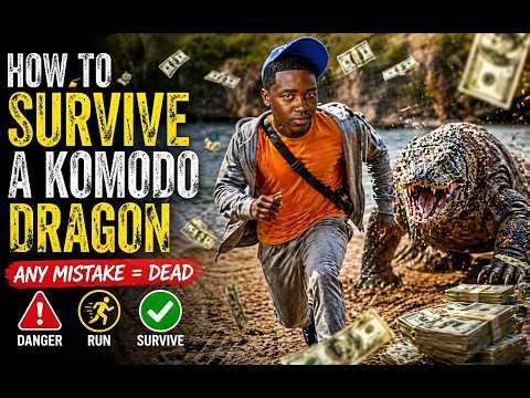How to survive a komodo dragon attack