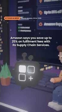 Amazon: AI tools want to run your restocking, prices and ads | Otto365 AI Brief #029