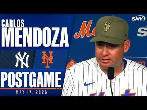Carlos Mendoza on Mets' heroics enroute to Subway Series victory over Yankees