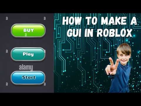 How to Make a Main GUI in Roblox Studio