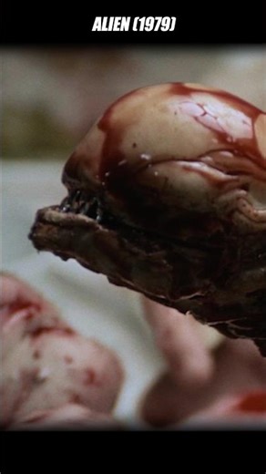 The Alien’s first appearance — the Chestburster