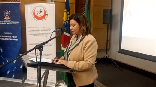 The Minister of Education, Innovation, Youth, Sport, Arts and Culture, Sanet Steenkamp, spoke of her pride in Namibian expertise during consultations held this morning at Windhoek Country Club. The consultations form part of Namibia’s nomination dossier for the inscription of the Dâures Brandberg Heritage Area as a World Heritage Site. Video: Augett Graig #NMHbreakers #NamSunNews | Namibian Sun