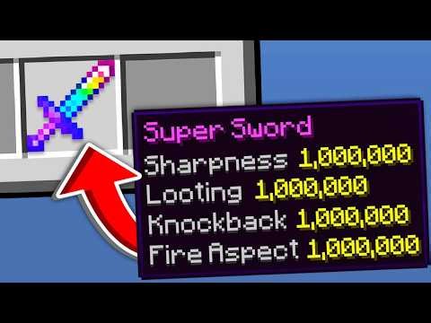 Minecraft, But Enchants Are Super…