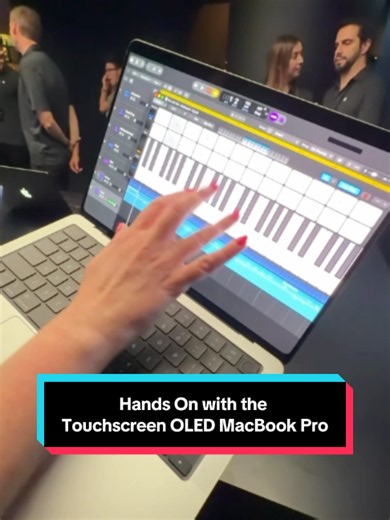 "Pro and tell" turned into "glow and touch" 💻 Apple debuted the new ... | macbook pro m6