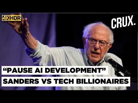 "Wake Up Call" Bernie Sanders Calls On Big Tech To "Pause AI Development" In Interest Of Humanity